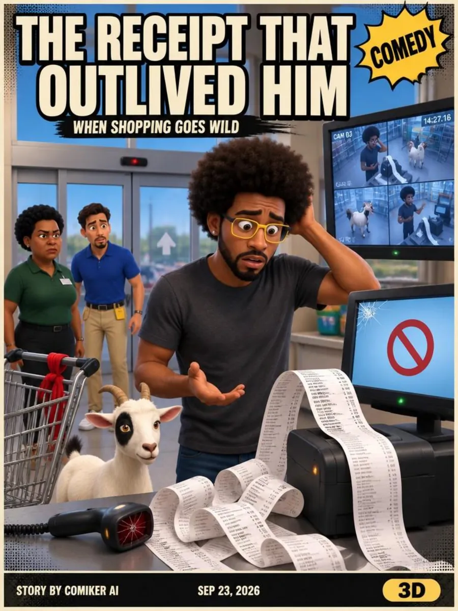 Comic cover: The Receipt That Outlived Him